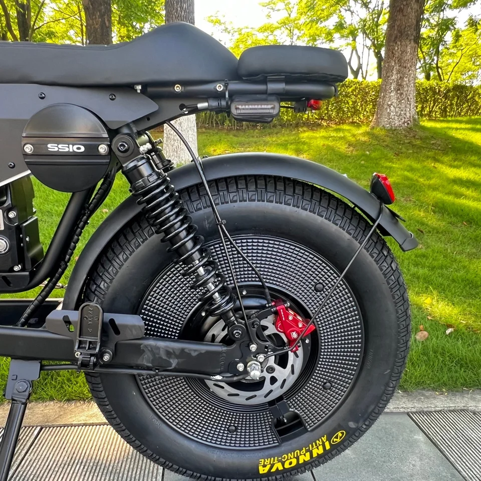 Original -SS10 3000W for US  Black Warrior Electric Bike 60V Adult Off-Road Electric Bike From the USA Warehouse image 9