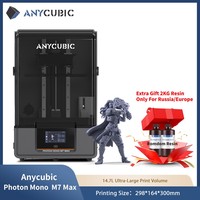 ANYCUBIC Photon Mono M7 Max 14.7L Ultra-Large Print Volume UV Resin 3D Printer Printing Size 298x168x300mm