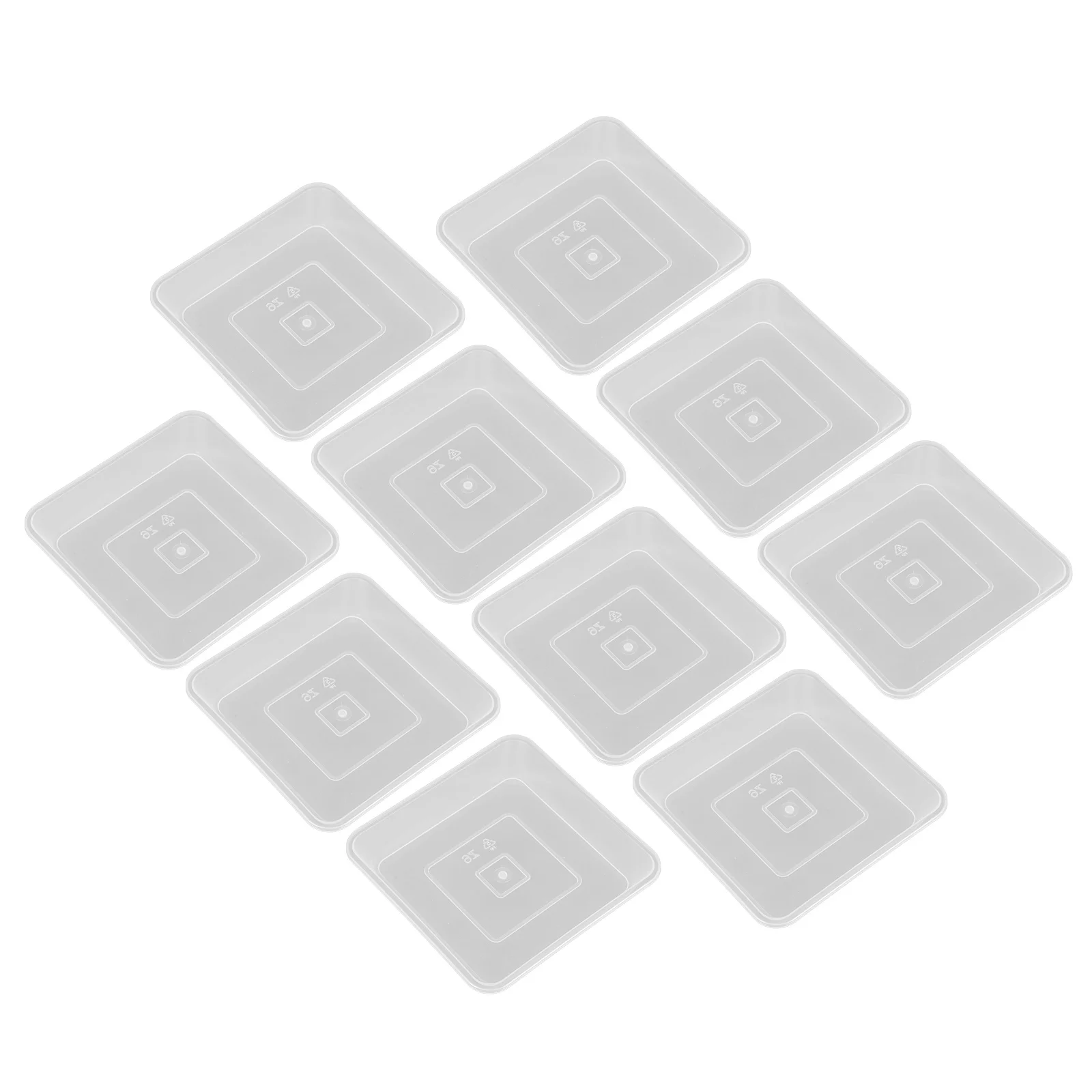 

10Pcs Plant Saucer Tray Waterproof Floor Protector for Flower Pots Garden Accessories Plant Saucer Plants Water Plate