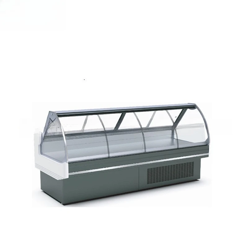 Export to Europe high-quality commercial front and rear door air-cooled cooked food cabinet