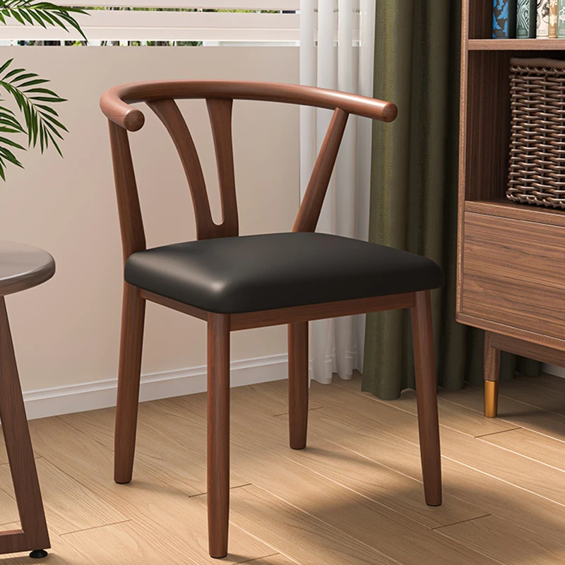 Taishu Dining Chair Commercial Backrest Chair Restaurant Hotel Negotiation Tea Table Chair for Dining Table