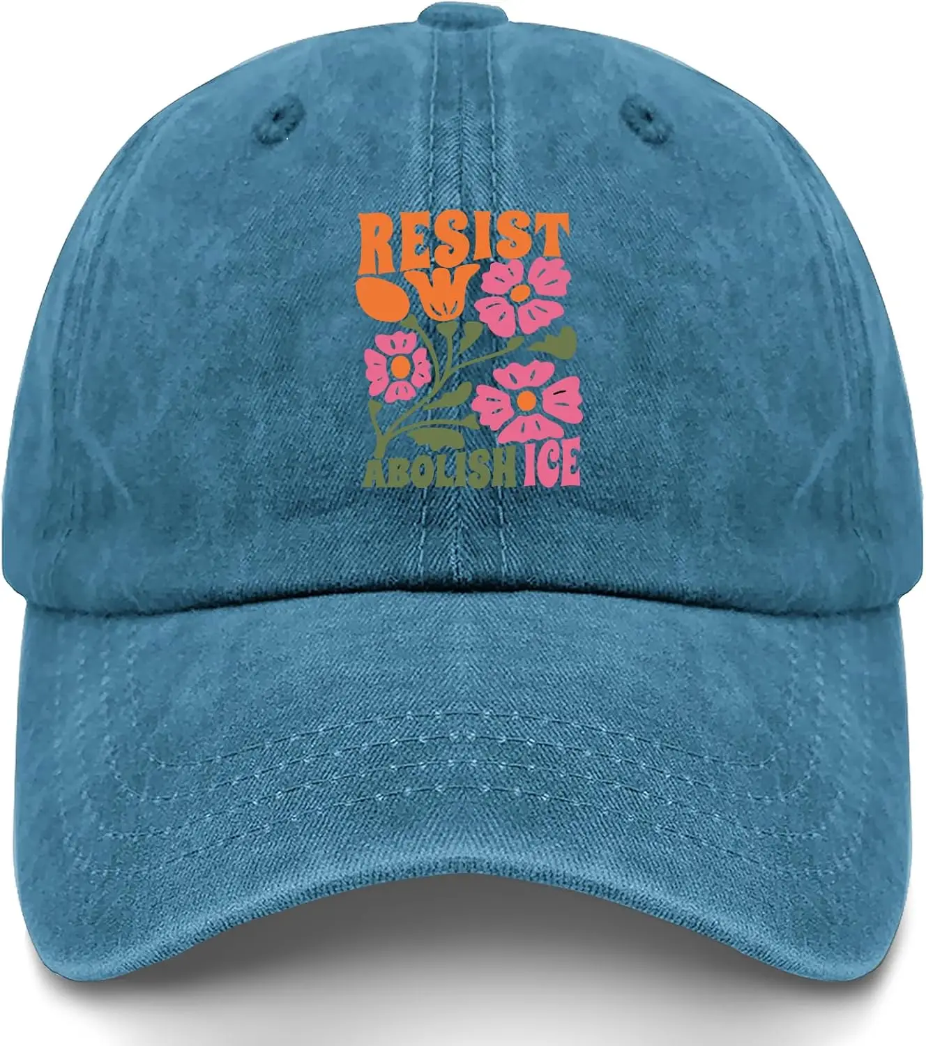 

Abolish ICE Protest Resist Support Immigrants Refugees1 Hat Men Funny Dad Hats Funny Birthday Gifts