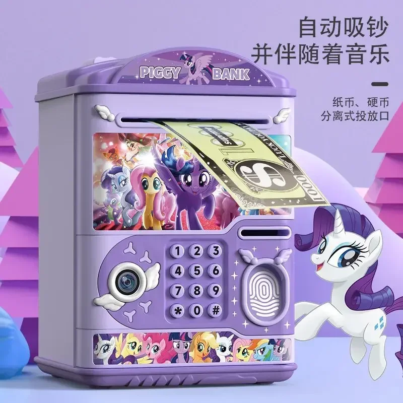 Многофункциональная копилка My Little Pony Fluttershy Twilight Sparkle для девочек, милая кавайная копилка большой емкости, подарок на день рождения