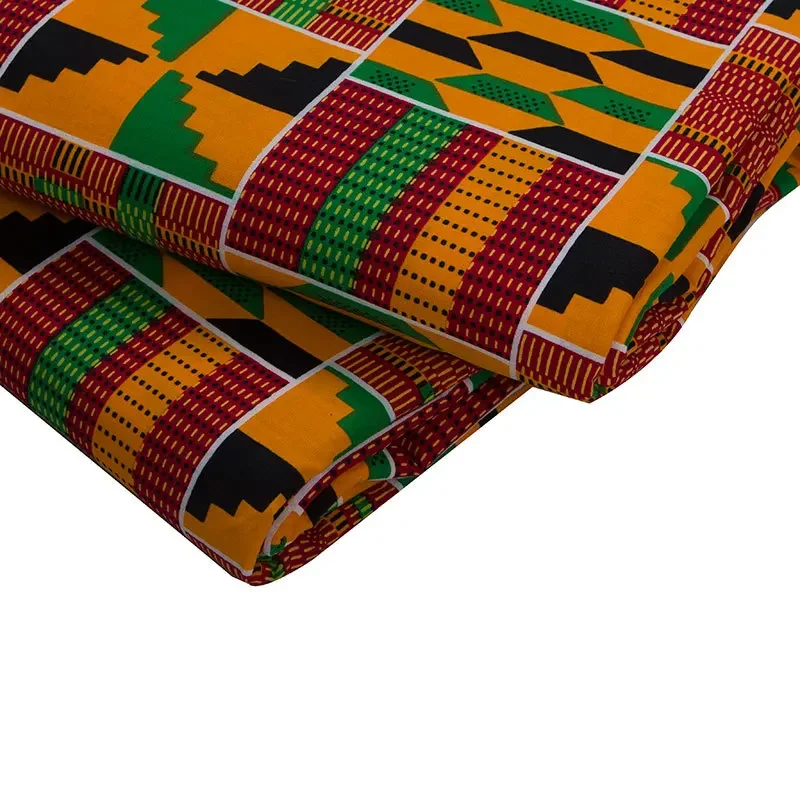 Ankara Fabric Wax African Fabric 100% Cotton High Quality African  2024 Soft Wax Fabric 6yard for Dress