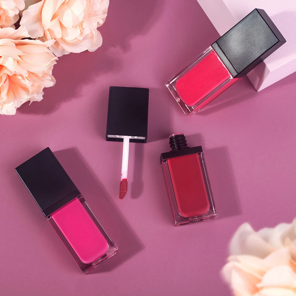 10ml ฉลากส่วนตัว Liquid Blush โลโก้ที่กําหนดเอง 7 สีฝาครอบสีดํา Blusher ปรับเปลี่ยนรูปร่างใบหน้ากันน้ํา Pigment แต่งหน้ามังสวิรัติ
