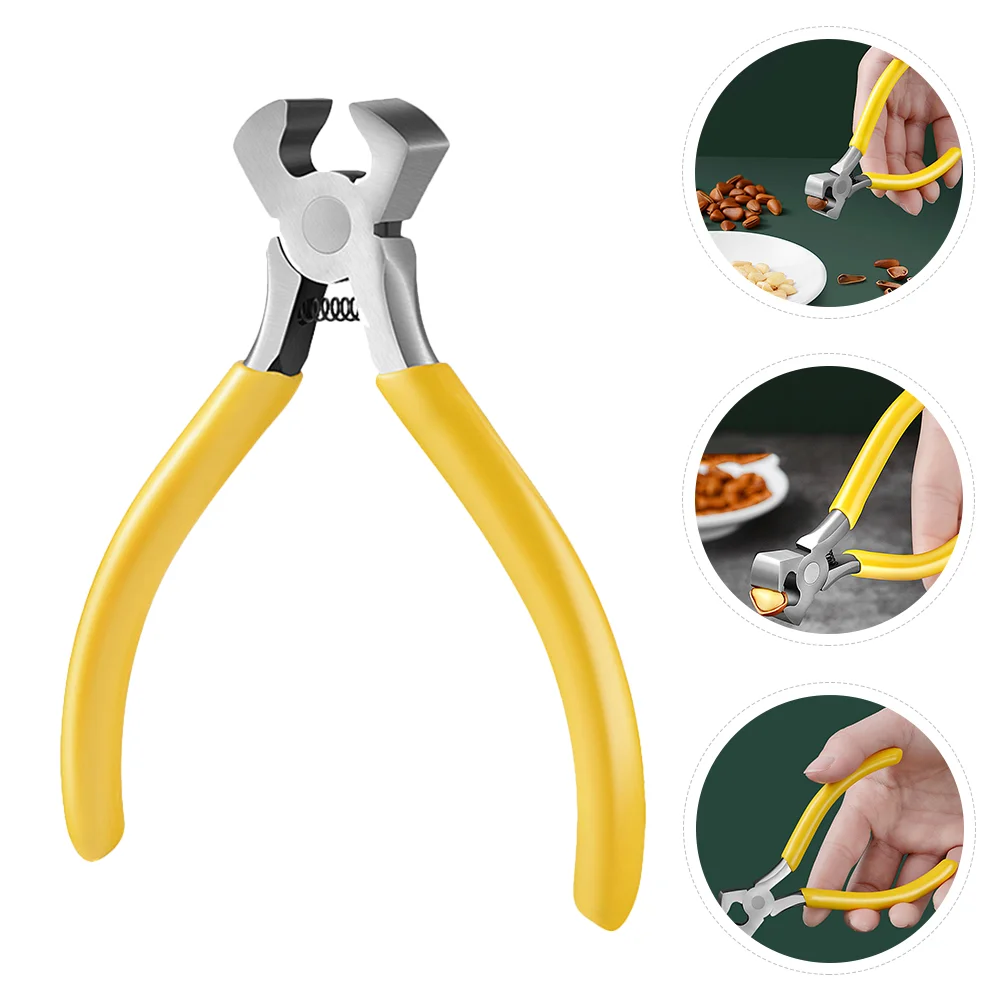 Melon Seed Pliers Nut Opener Stool Nutcracker Biscuits Pumpkin Peeling Peanut Shell Separator Clip