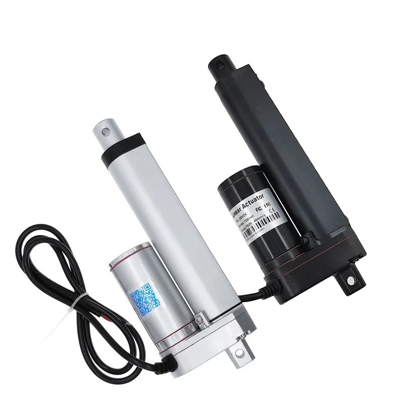 Loobiiny Elektrischer Linearantrieb 12 V DC – 6000 N Hubkraft, 500 Mm Hub, 5 Mm/s, Mit Endschaltern & IP44, Für Möbel & Maschinen DC 12V Linearaktuator