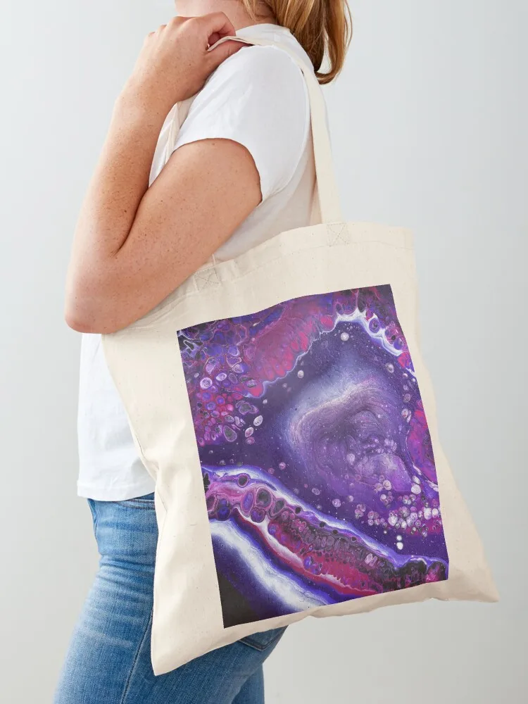

Purple Milky Way Tote Bag Fabric bag tote bags aesthetic shopper bags large tote bag