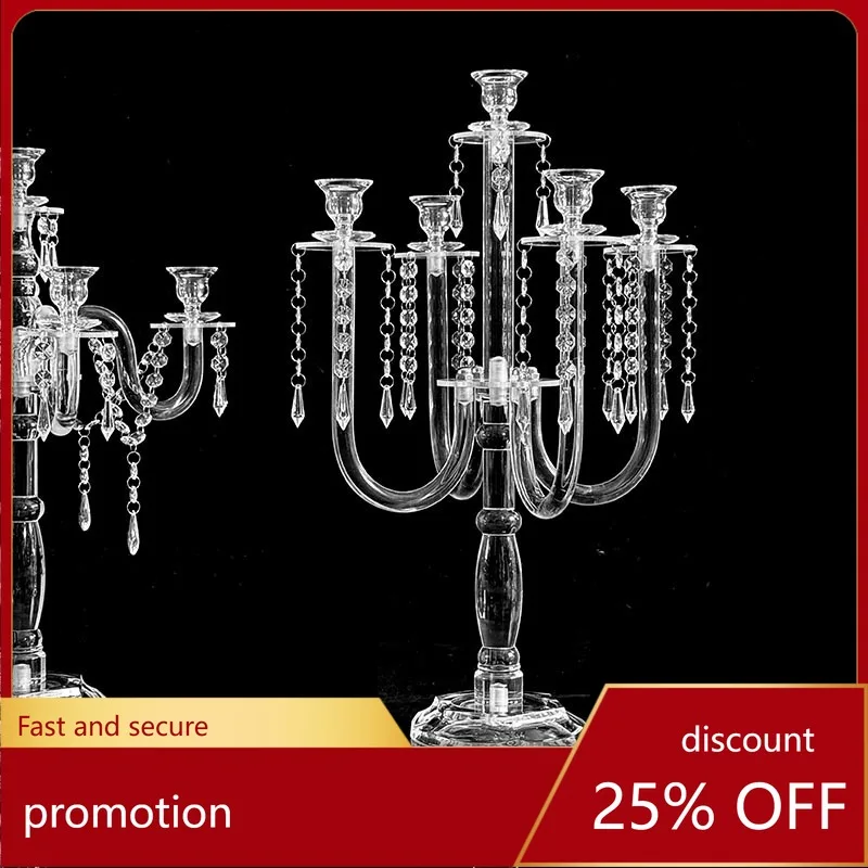 

Hxl candlestick wedding home acrylic candle holder wedding tabletop decoration