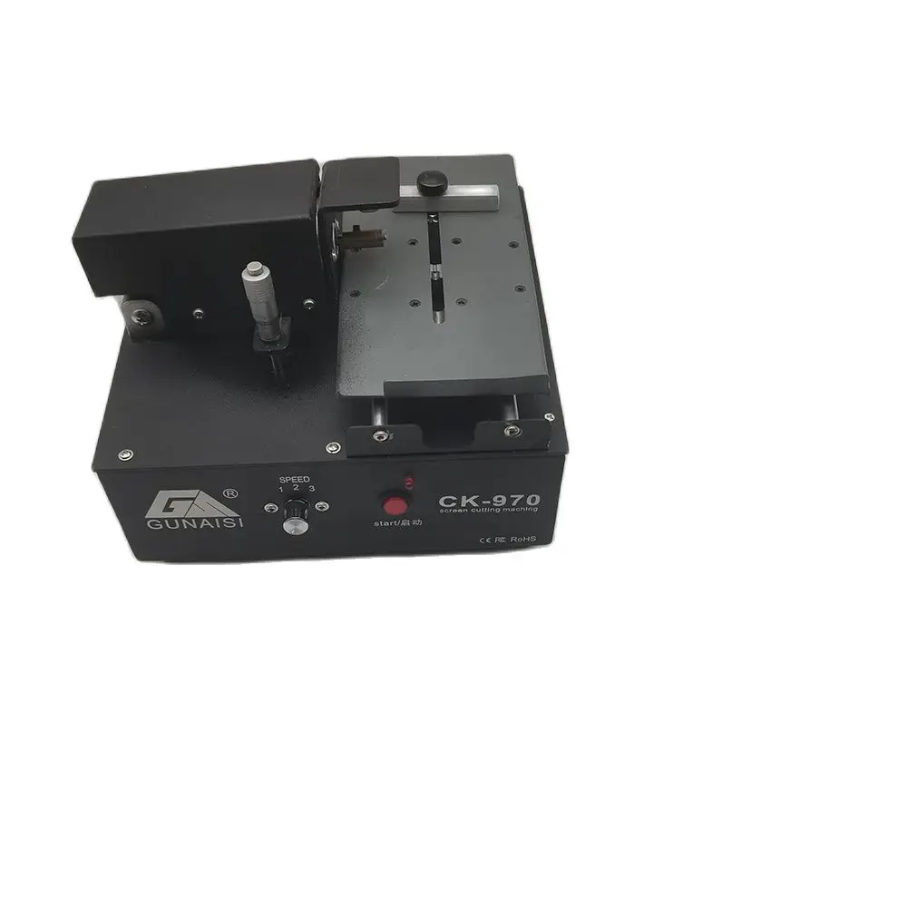 Máquina de corte de pantalla LCD ajustable para teléfono móvil, herramientas de reparación de separación de vidrio de pantalla plana curvada, CK-970