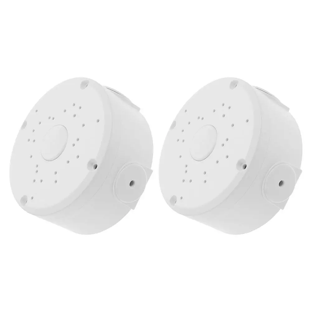 

Комплект из 2 водонепроницаемых уличных распределительных коробок для камер видеонаблюдения: универсальное применение для парков, школ и сообществ