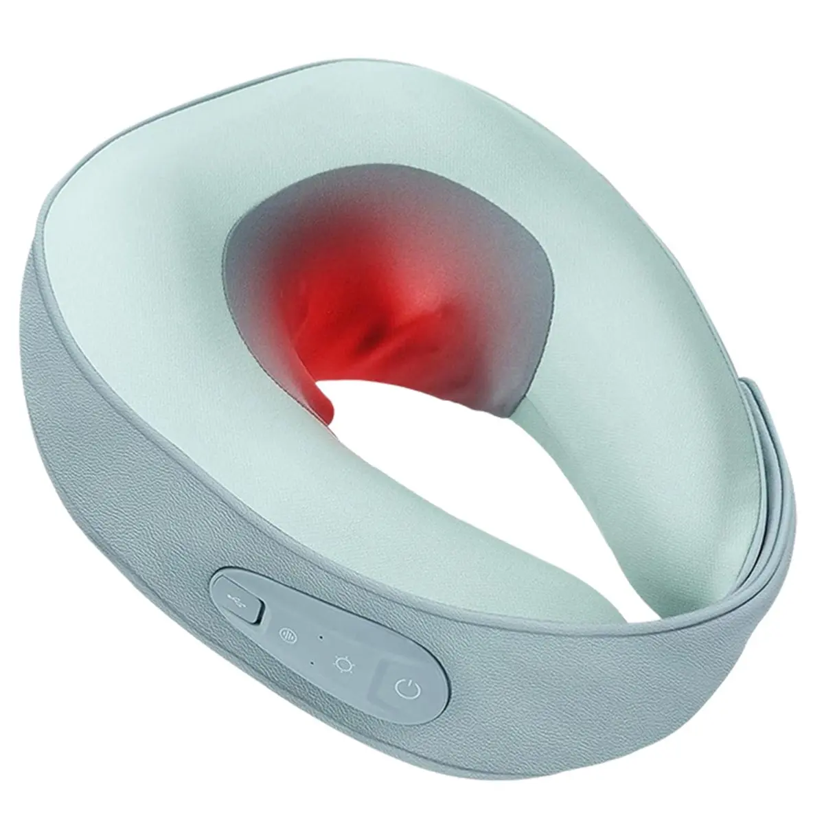 【ELEVATE LIFE】Neck Deep Tissue Pain Relief Massager, Shiatsu Neck Massager with Heat, Rechargeable 3D Kneading Massager