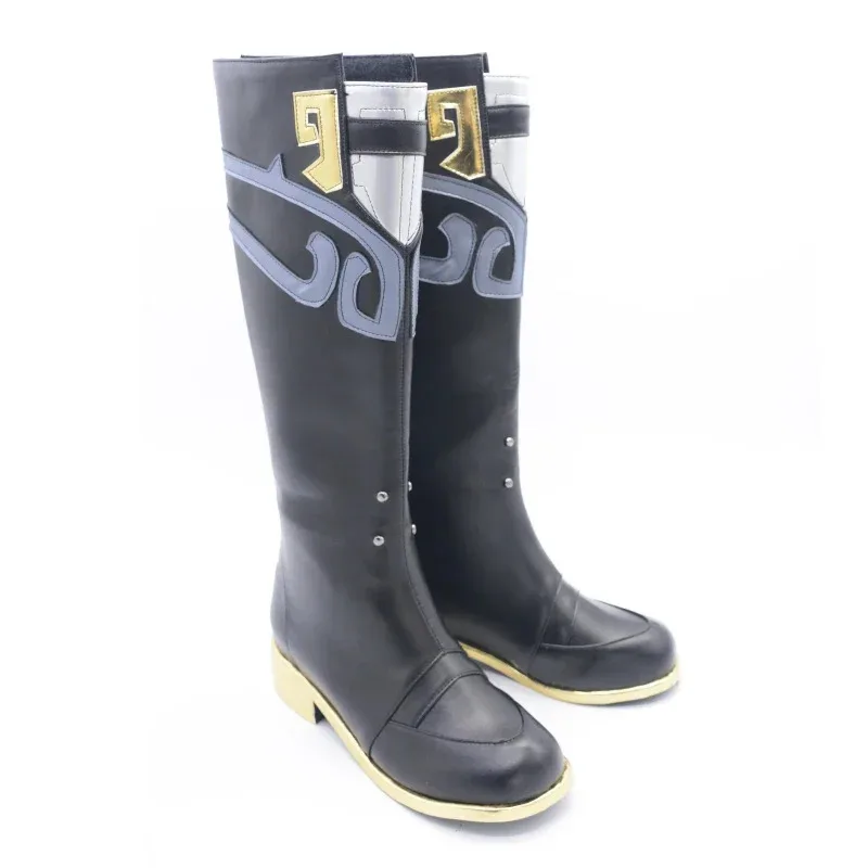 RealCos Game Honkai: Star Rail Jing Yuan أحذية كوسبلاي أحذية هونكاي إمباكت 3 كوسبلاي أحذية بدلة صينية قديمة للهالوين