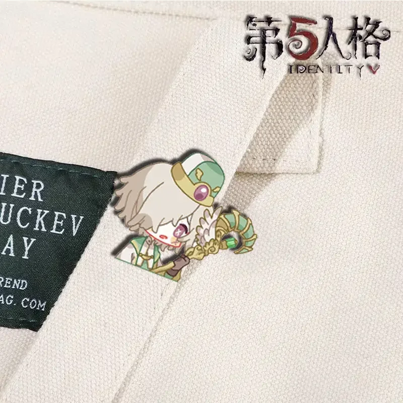Anime Brooch Women Creative Identity V Figure Shirt Pin Fashion Couples Exquisite High Quality Metal Cute Broches Birthday Gift