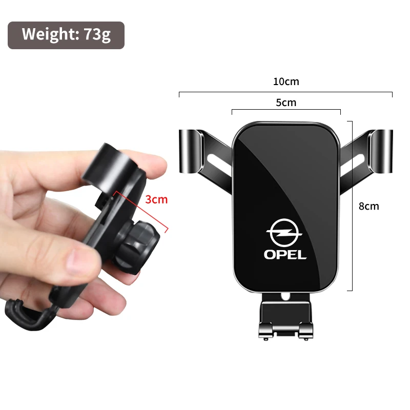 Car Phone Holder Air Vent Clip Cell Mobile Stand Support For Opel Astra Insignia Corsa Zafira Meriva Mokka Vivaro Vectra Antara