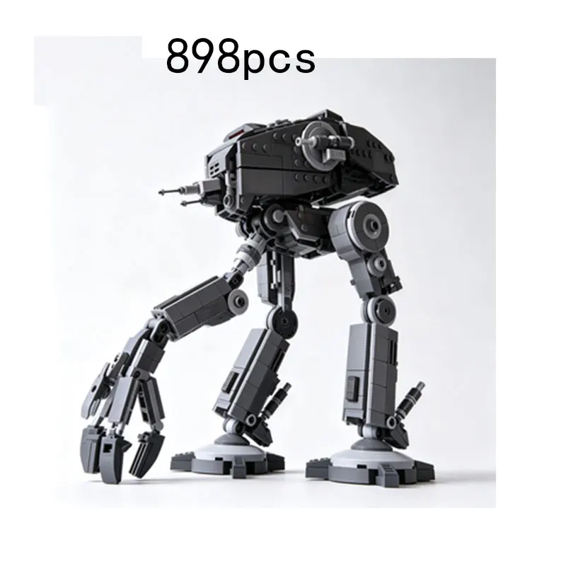 

898pcs of MOC mecha model toy robot small particle assembly building blocks, high-difficulty assembly toy ornaments.