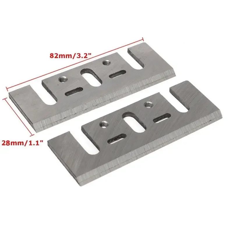 

Electric Planer Blades for F1900B F20A 2pcs 80x29x3mm Planer Knife Blades Woodworking Tools Power Tool Accessories