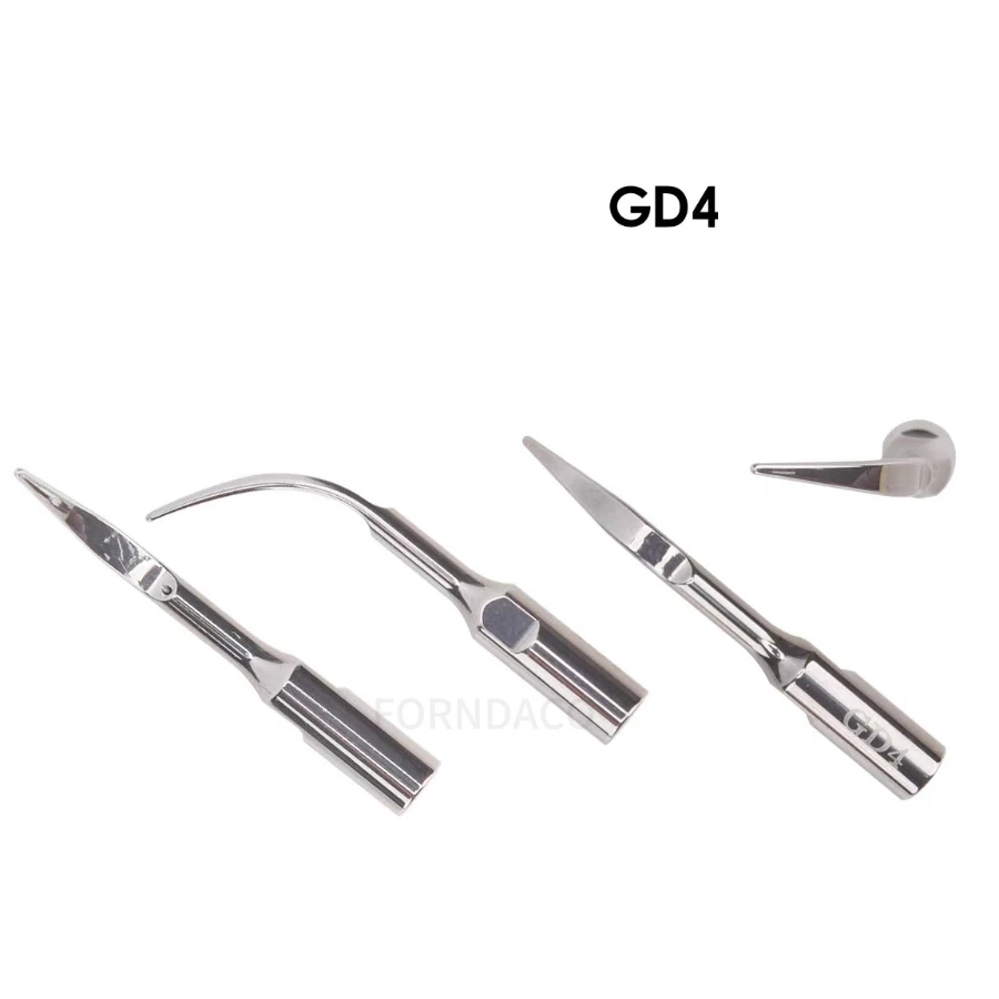 5pcs GD4 dental scaler tips dental equipment  teeth whitening ultrasonic dental scaler tip GD4 for SATELEC NSK GNATUS DTE