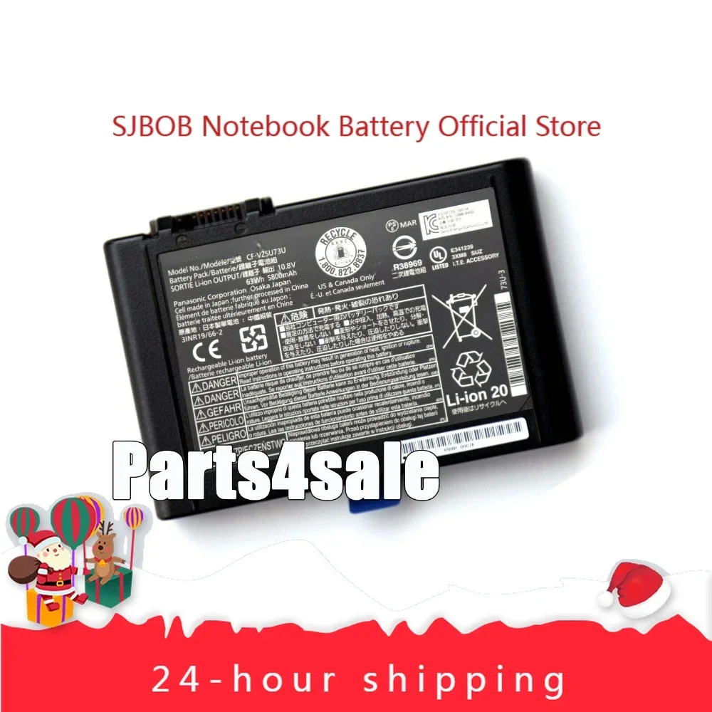2025 NEW  CF-VZSU73U CF-VZSU73R CF-VZSU73SP Battery for Toughbook CF-D1 Laptop battery