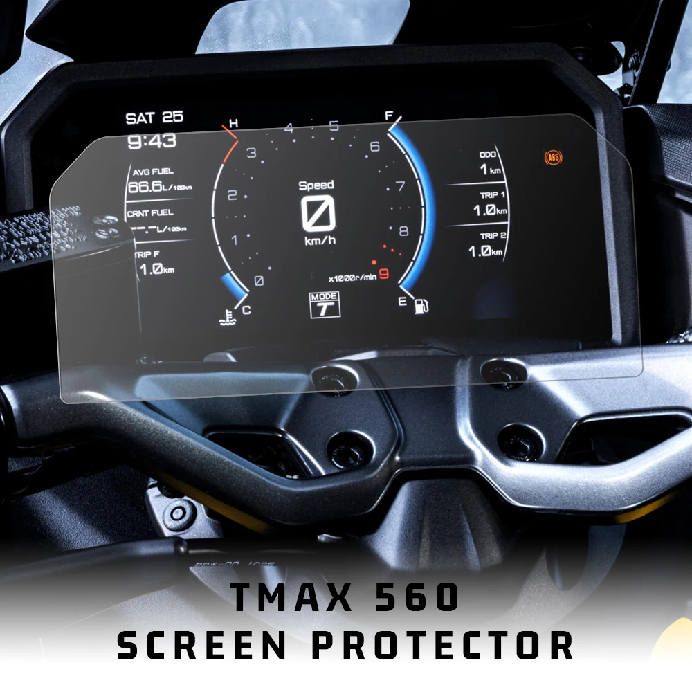 Motorcycle Anti Scratch Protection Instrument Film Screen Accessory Suitable For Yamaha TMAX 560 2022-2023