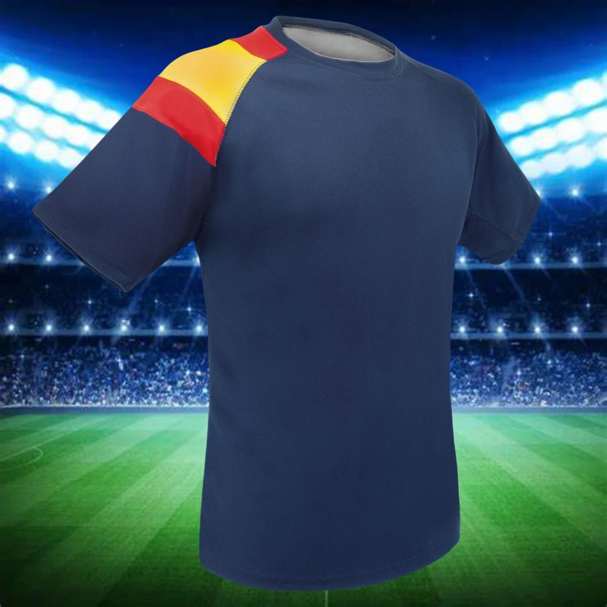 

Spain Flag T-Shirt Men, Women, Unisex, Sport, Casual, Navigation, Police
