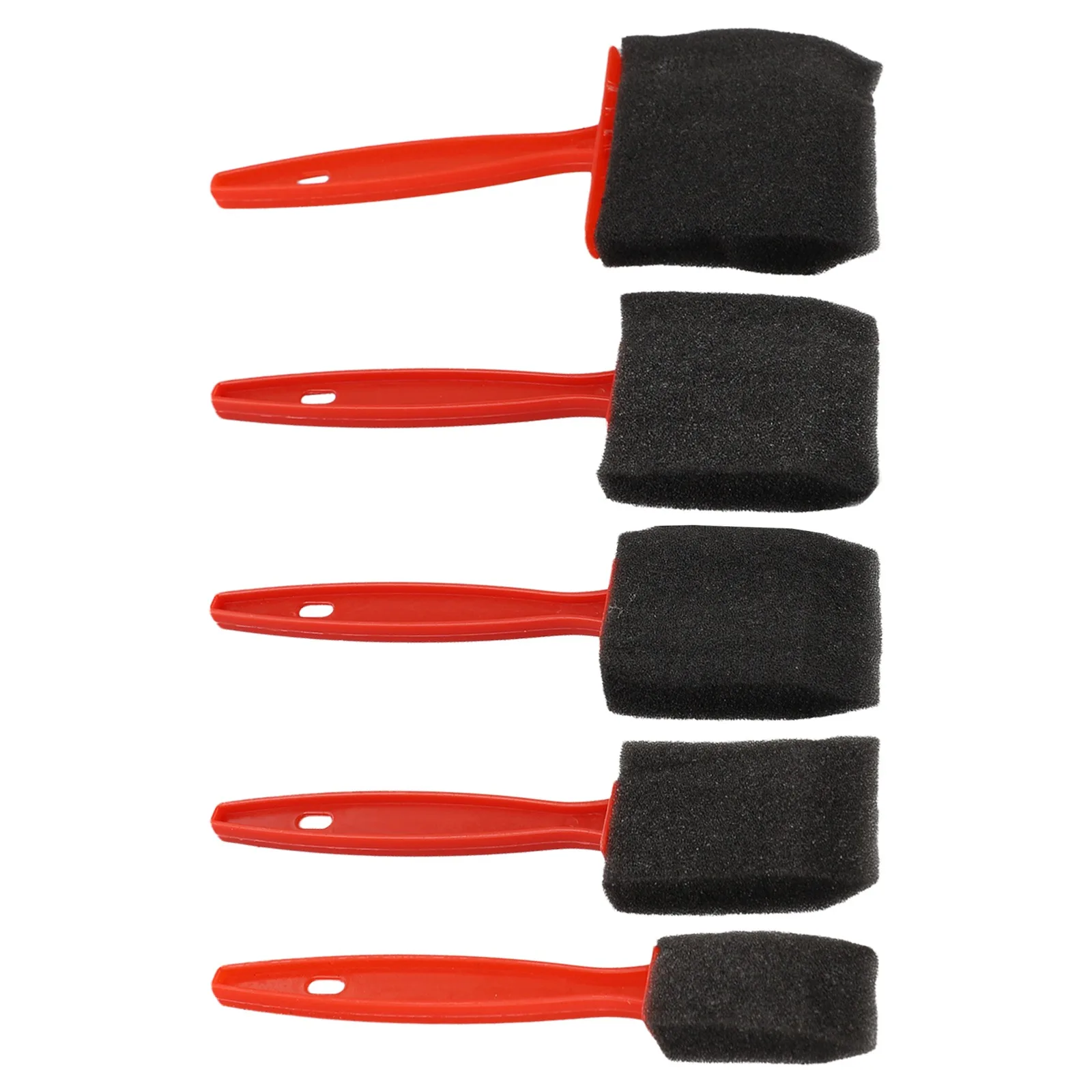 Ensemble de pinceaux en mousse éponge, Teinture à l'huile, PolyVrHand, Bricolage, Artisanat, Art, Livres, Outils à main, Outils pour livres, 5 pièces