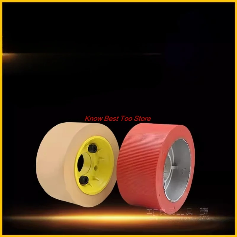 1PCS Durable Woodworking Machinery Accessories Feeding Roller Rubber Wheel for Feeder Machine view 3