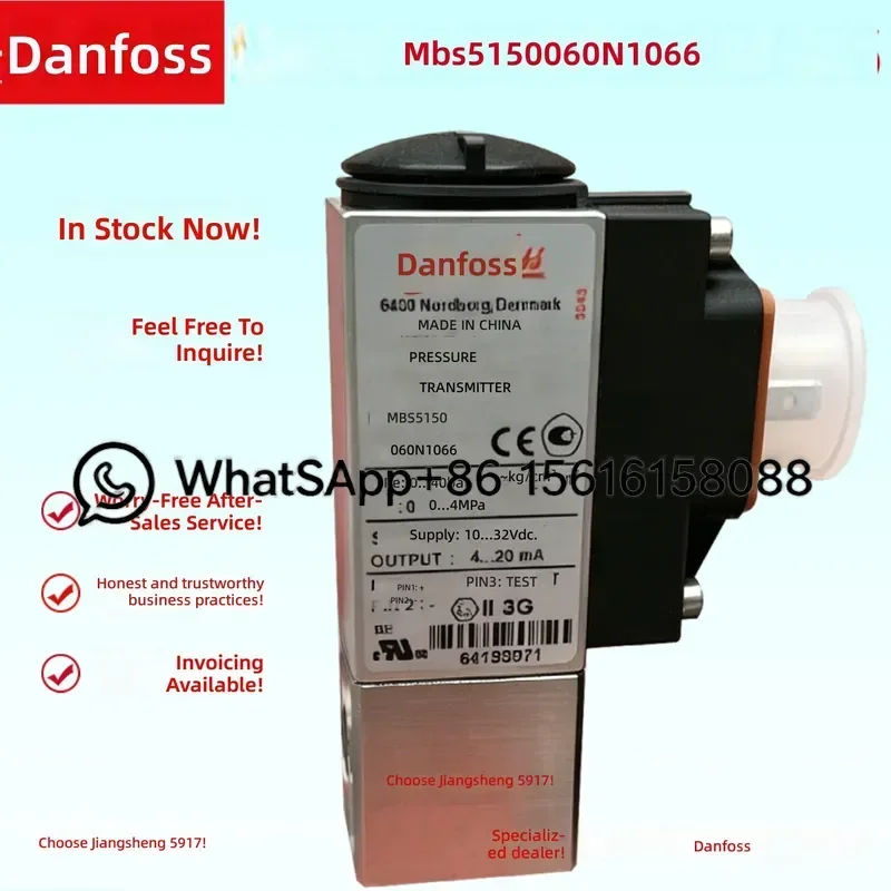 Danfoss MBS5150 Pressure Transmitter 060N1064 060N1113 060N1115 060N1117 060N1121 060N1122 060N1125 060N1115