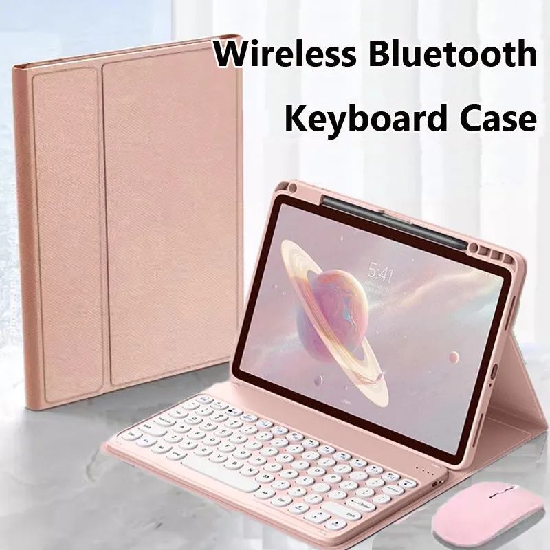 

Чехол для Xiaomi Pad 8 8 Pro 2025 11,2 дюйма MiPad 7 7 Pro 11,2 Mi Pad 6 5Pro 11 дюймов Беспроводная магнитная клавиатура Бесплатная Bluetooth-мышь