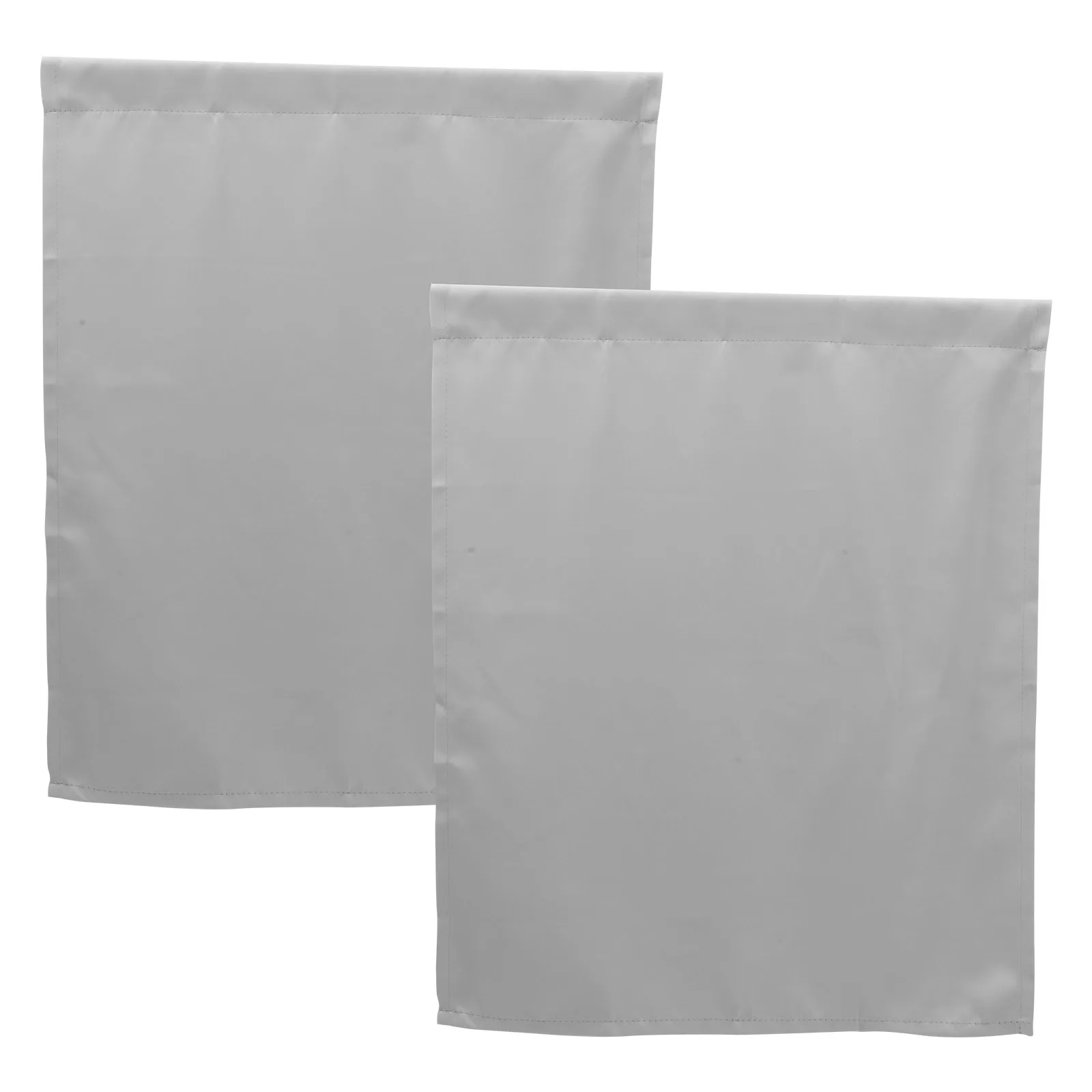 

2pcs Kitchen Curtains Short Window Valances Farmhouse Style Rustic Polyester Light Filtering for Small