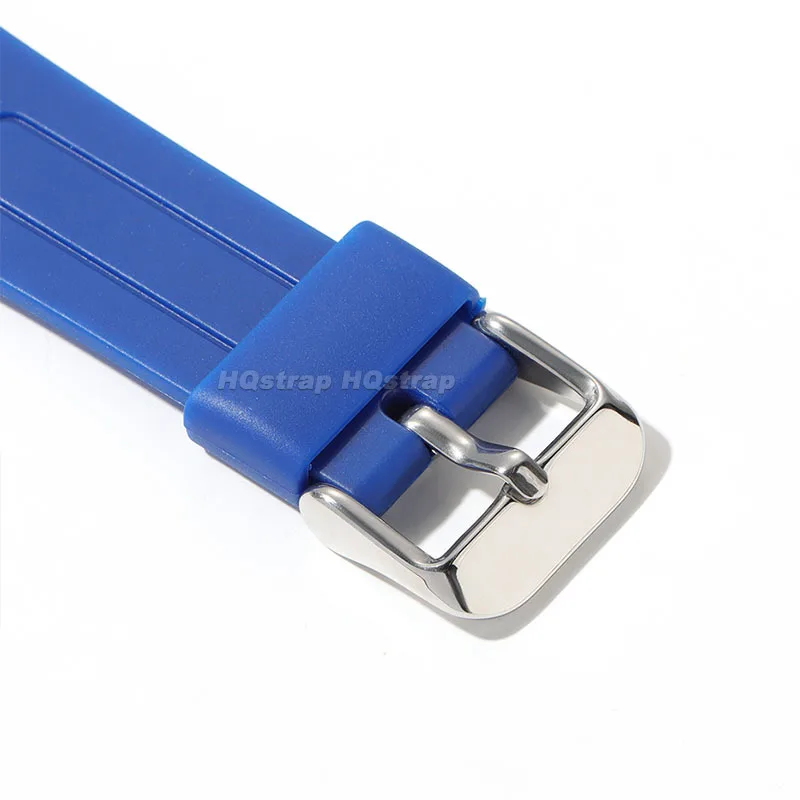 Correa de silicona de 18mm, correa de reloj impermeable de goma, pulsera de repuesto Universal, pulsera deportiva suave para hombres y mujeres, accesorios