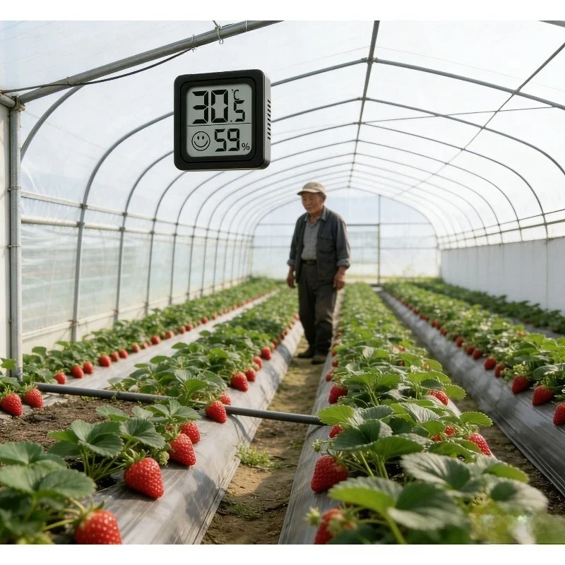 

4Pcs Digital Thermometer Hygrometer Indoor Mini LCD Temperature Monitor Outdoor Room Baby -20~70°C Electronic Hygrometers