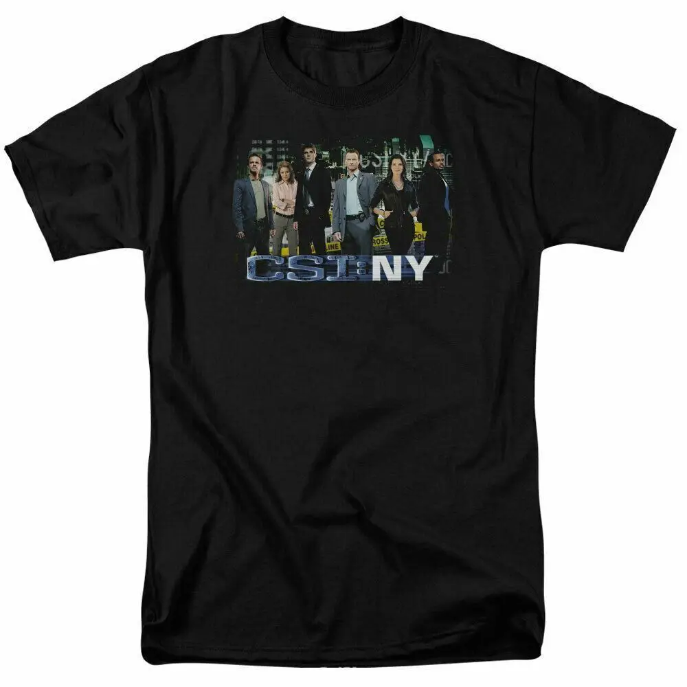 CSI New York Cast T Shirt Mens Licensed Classic Merchandise Black