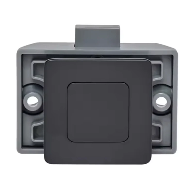 

Zinc Alloy Keyless Push Button Lock Smooth Opening Closing Anti-jam Cabinet Drawer Lock