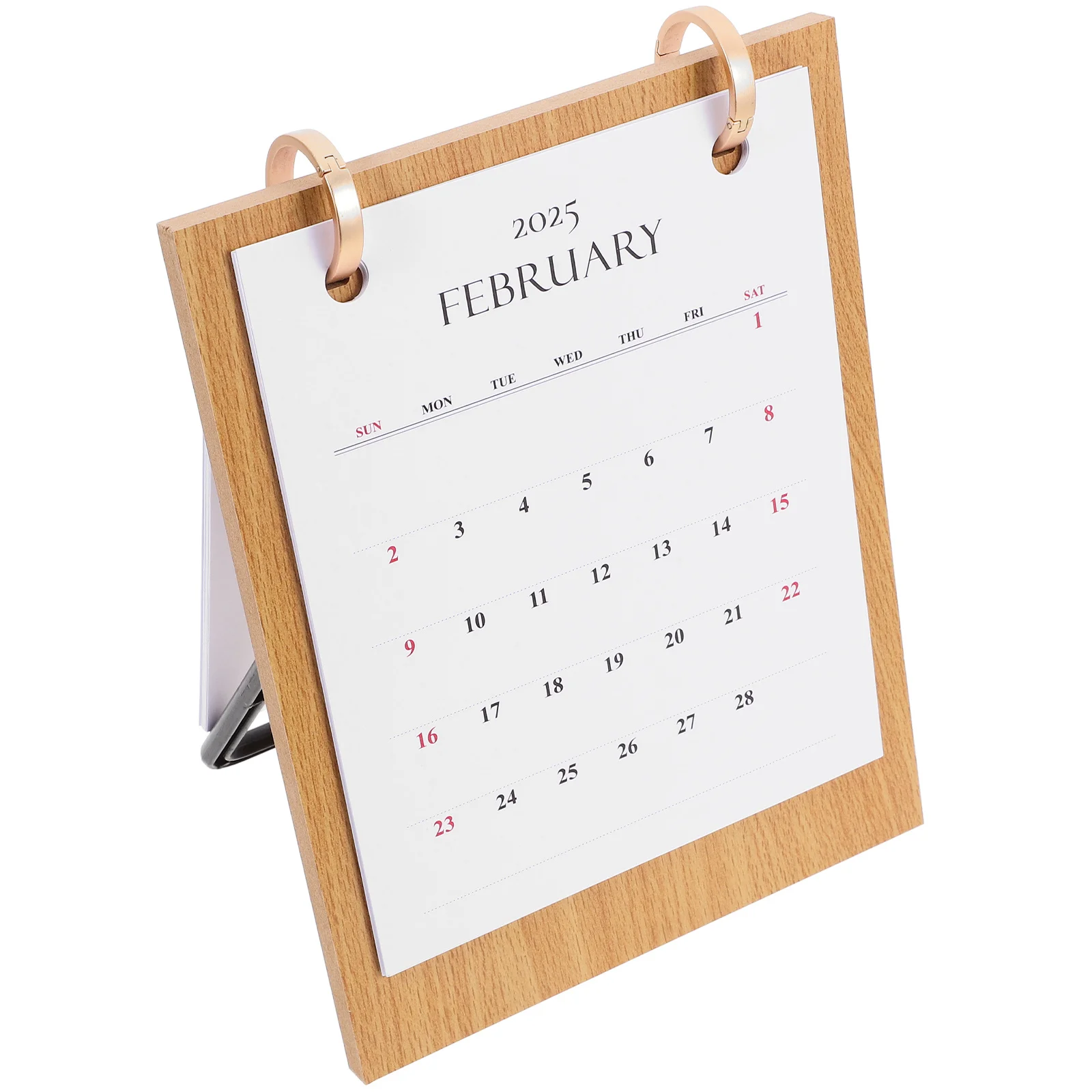 

Decorative 2024-2025 Calendar Desk Standing Flip Desktop Monthly Planner for Home Office Use Design Desk Calendars