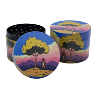 Lonely Ape and The Tree Smoking Metal Herb Grinder-50mm/2inch