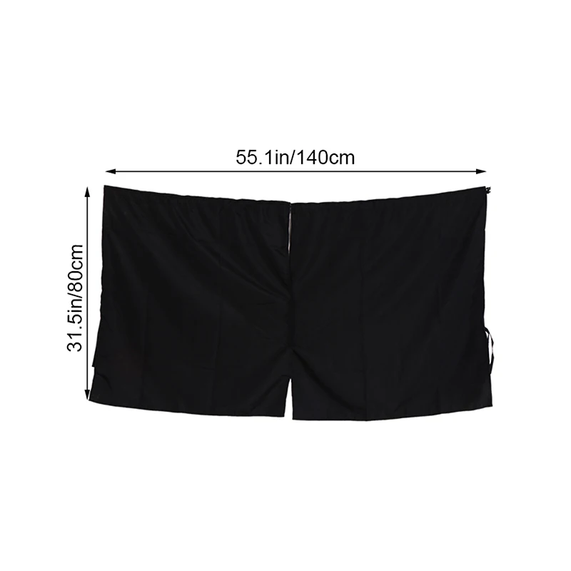 2 قطعة/المجموعة 140*80 سنتيمتر الشمس الظل الخصوصية الستار سيارة أجرة عزل الستار التقسيم الجانب نافذة ظلة UV حماية الستار