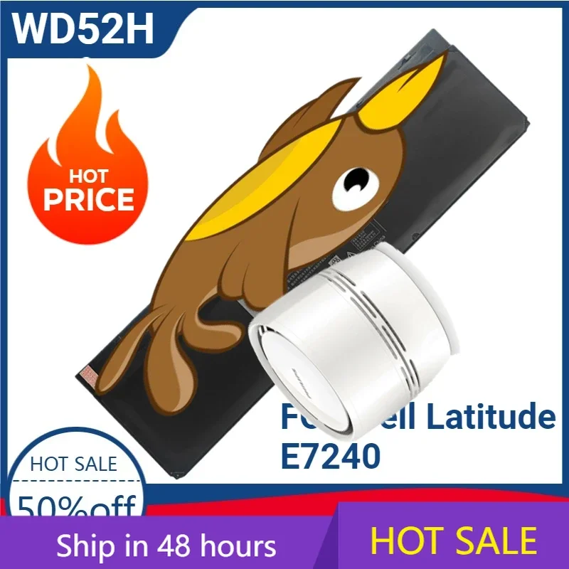 

High-quality WD52H E7240 Laptop Battery FOR Dell Latitude E7240 E7250 Series WD52H VFV59 GVD76