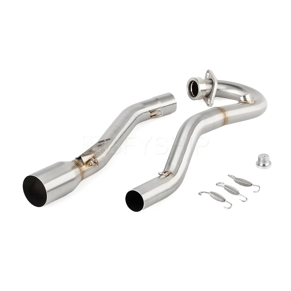 

51MM Slip-on For Hyosung For ROMET For PULSE For KREIDLER Models Based All Exhaust Motorcycle Header Link Pipe QML125GY-2B