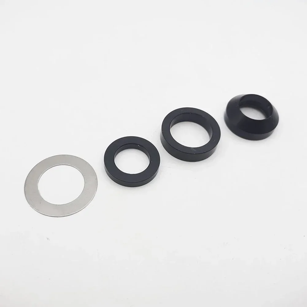 

1pcs Bicycle Thru Axle Washer M12x3/7.5mm M15x0.2/5mm Hubs Axle Flat/Conical Washers Aluminum Alloy Bicycle Components Part