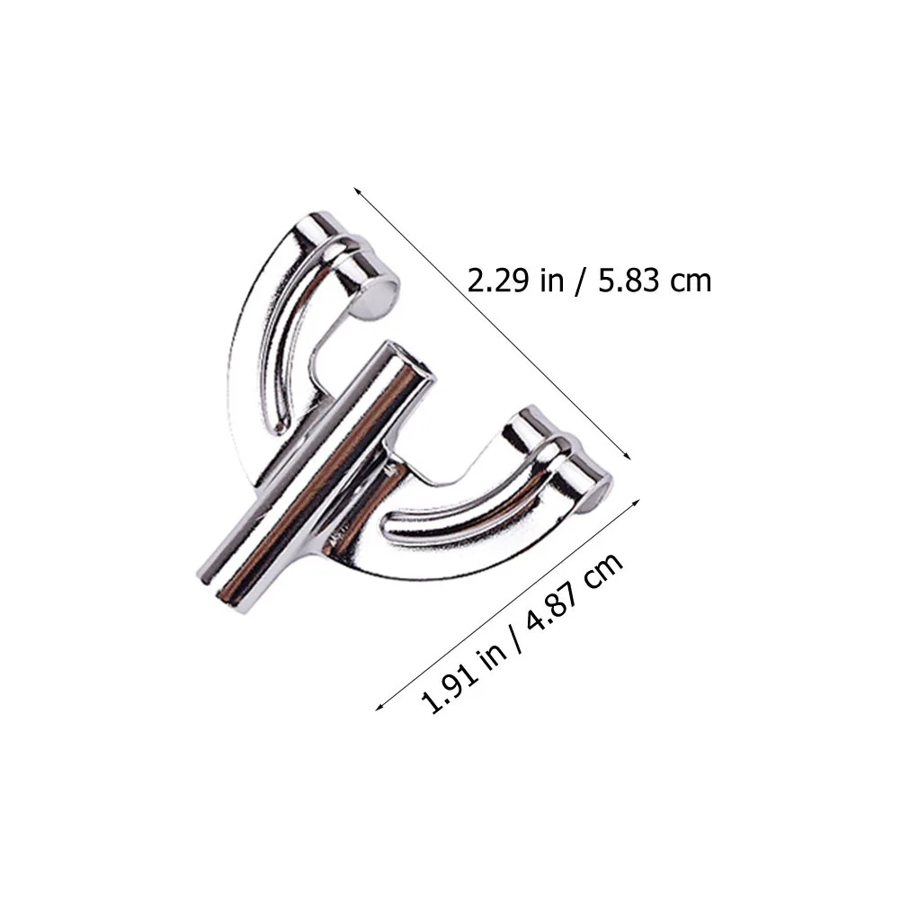 Accesorios de repuesto para montaje de Hardware, piezas de gancho de repuesto para Kit de tambor, soporte de gancho de garra de tambor, 2 uds.