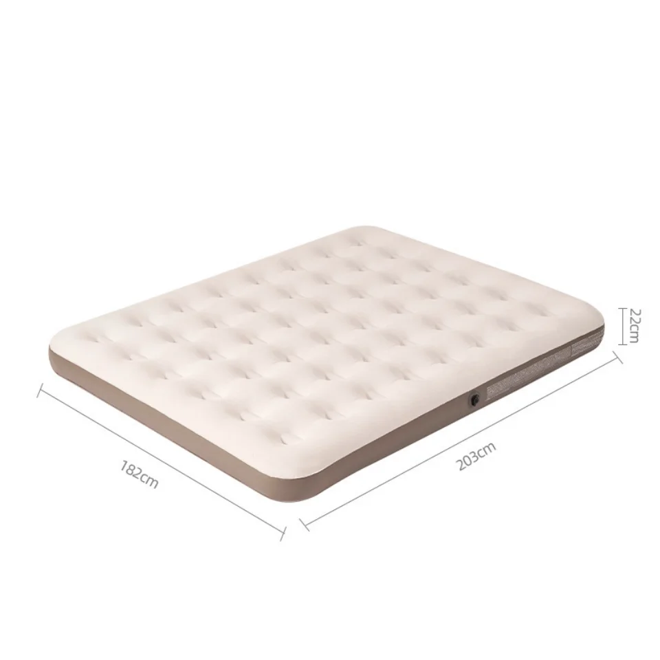 Tryhomy Camping Dubbele Opblaasbare Matras Buiten Slaapbed Draagbare Luchtmat Vochtbestendig Tent Opblaasbaar Bed