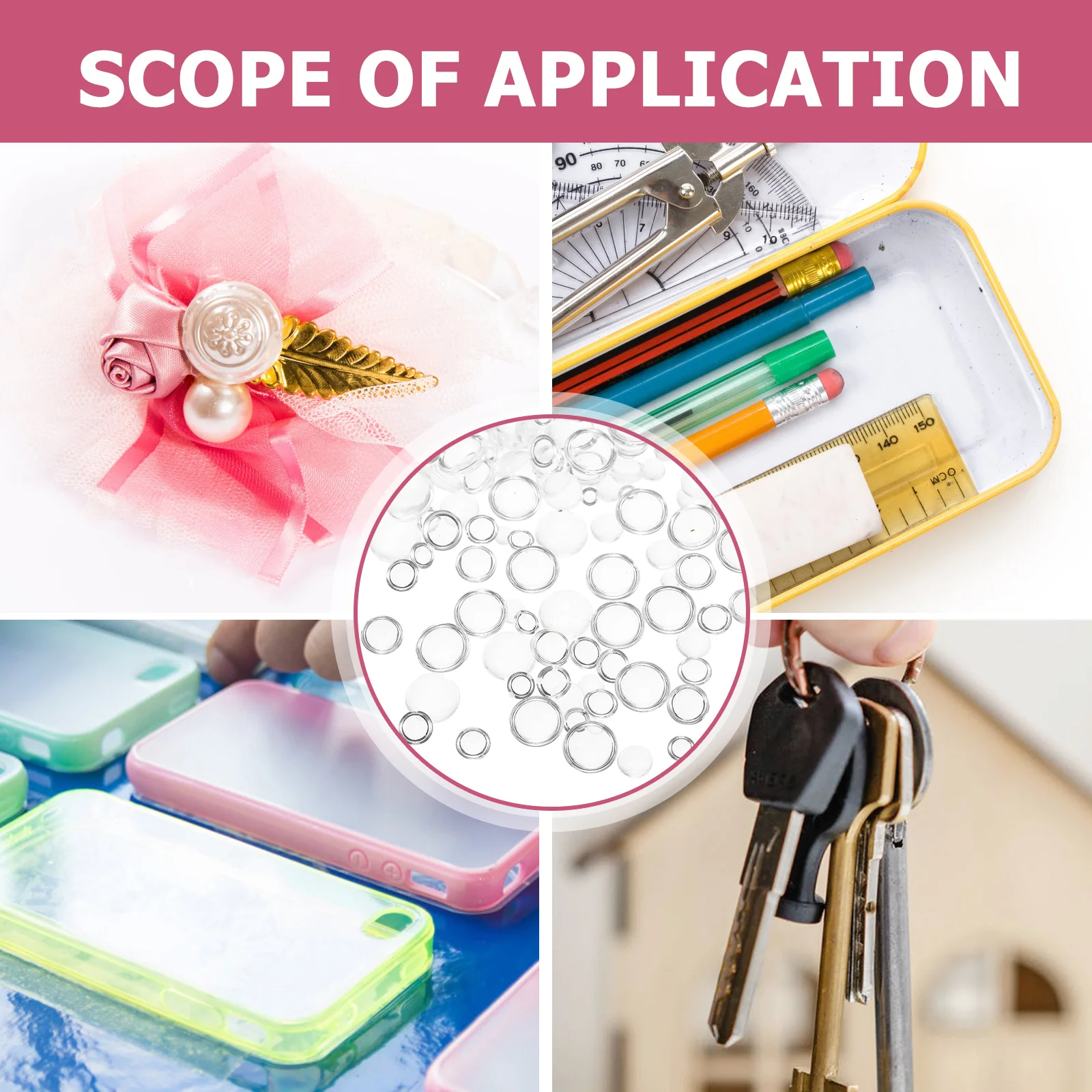 

1 Bag Craft Pearls Stickers Mixed Style Face Pearl Decals For Festival Party Halloween Cosplay Makeup Body Decoration Nail Art