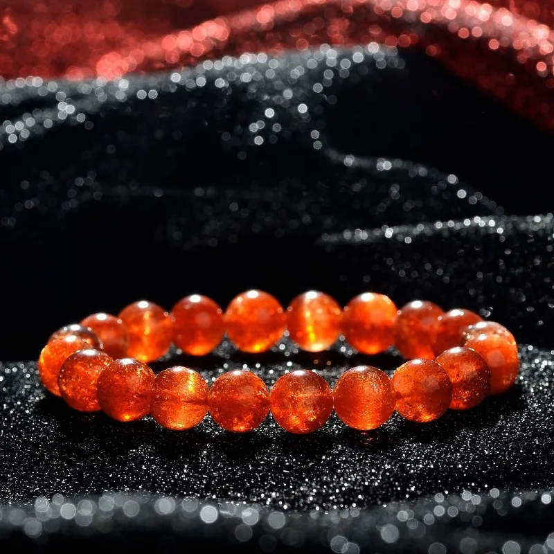 

Orange Cat's Eye Sands Crystal Bracelet