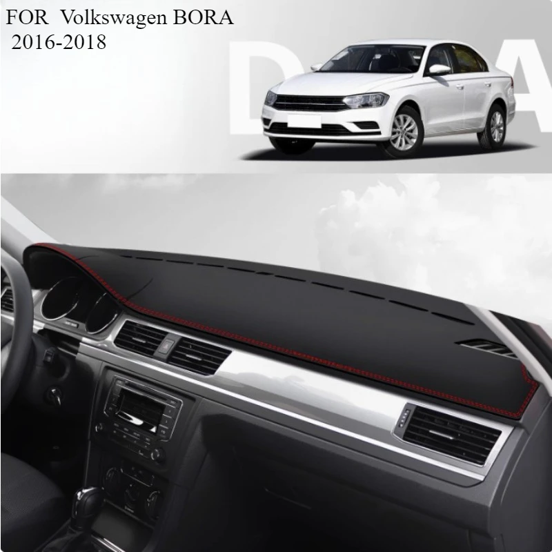 

FOR Volkswagen BORA 2016-2018 Car Dash Mat Dashmat Dashboard Mat Cover Sun Shade Dash Board Cover Carpet Accessories