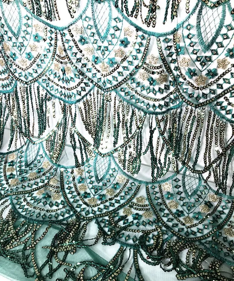 Bling Tassel Sequin Designer Fabric By The Meter,Sew Dress Suspenders Wedding Dress Performance Clothes Fabric 2022 INS HOT