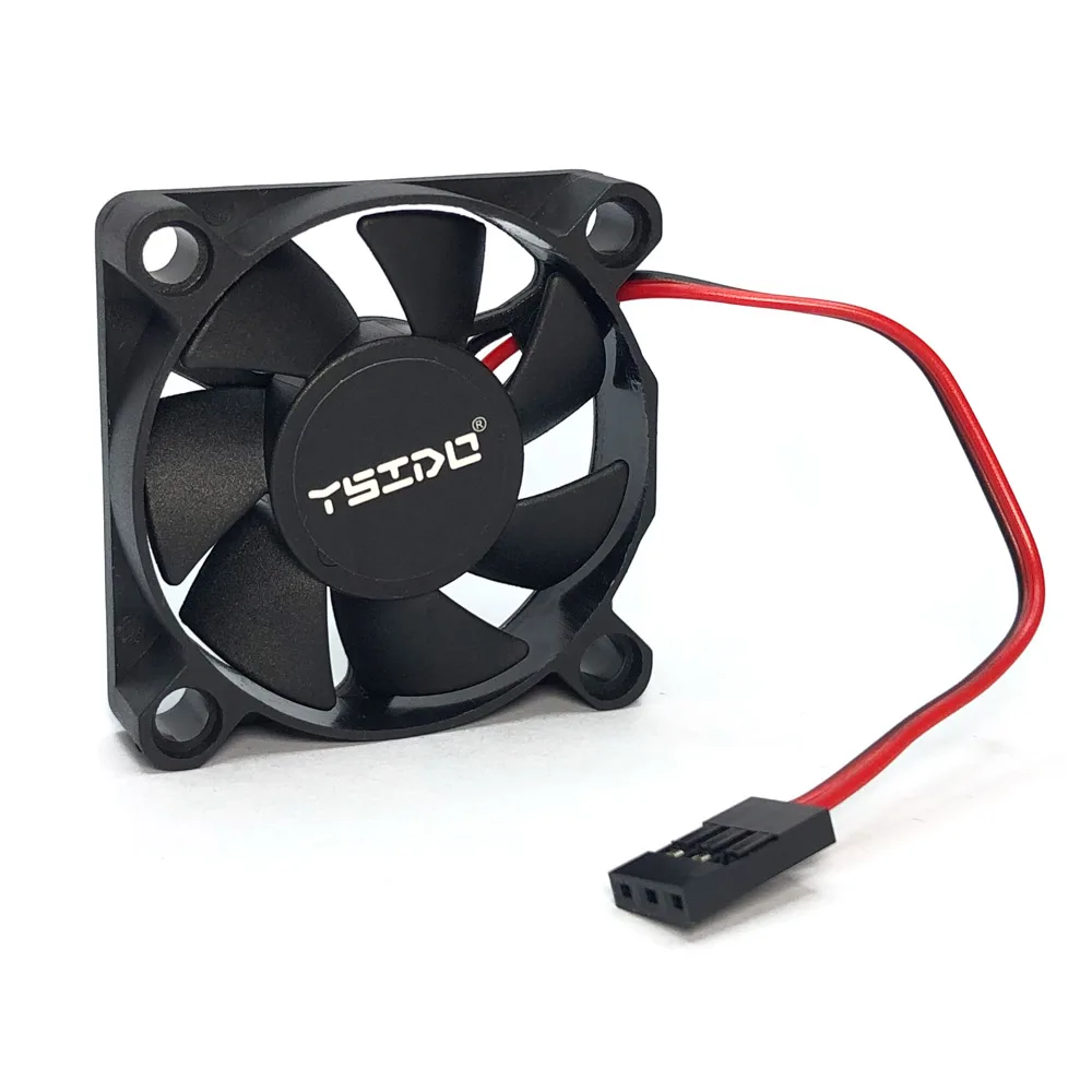 YSIDO 45*45mm 6-8.4V Power Supply 4510 Upgrade ESC Cooling Fan for Hobbywing EZRUN MAX5 ESC Brushless Speed Controller