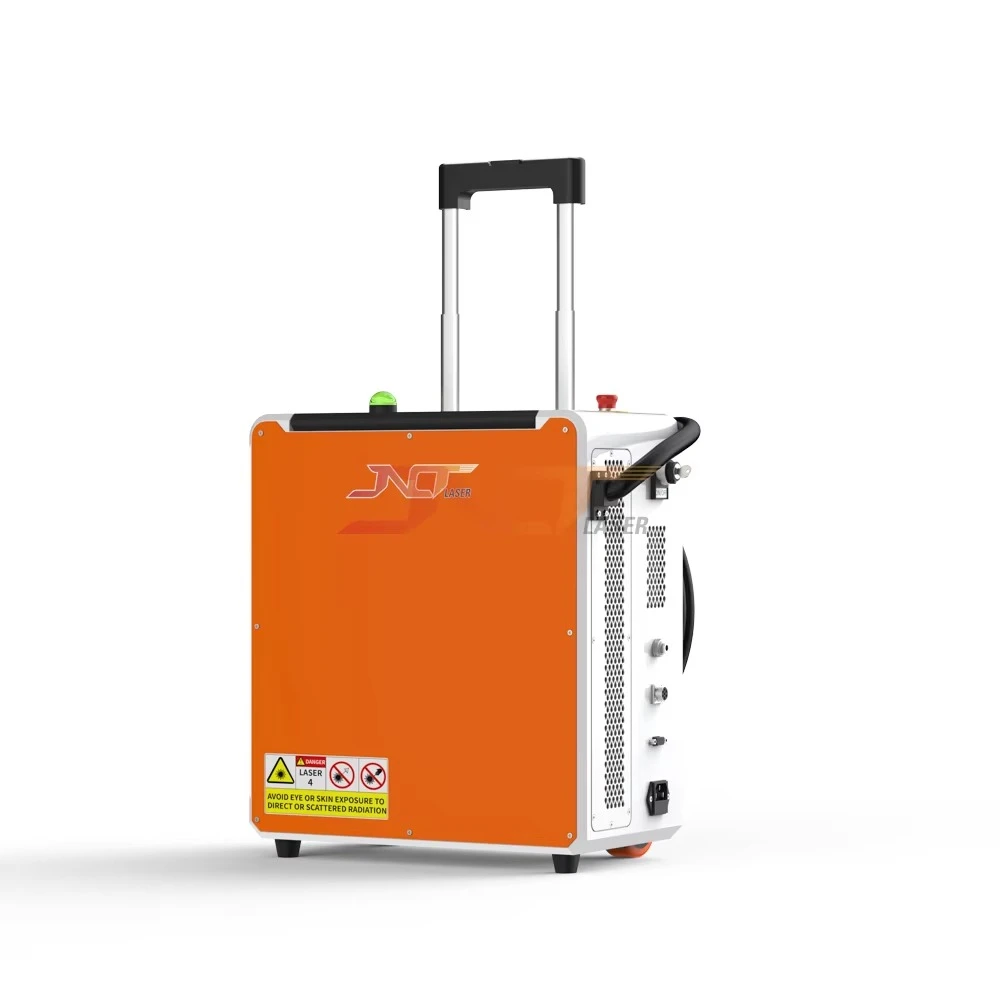 Trade Pulse Fiber Cleaning Machine for rust Cleaning Car Parts rust Removal