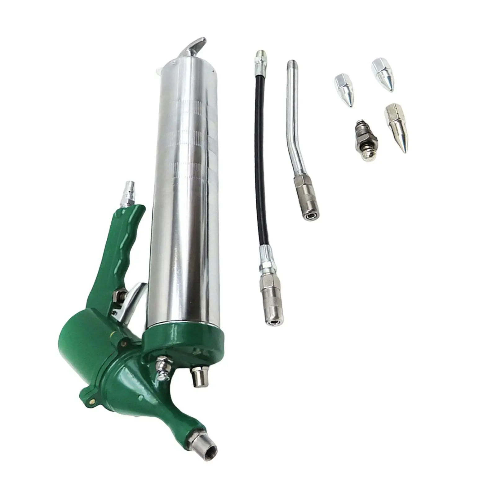 Professional Air Grease Gun 400 Lubrication Tool with Metal Nozzle