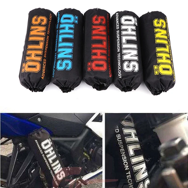 230mm Rear Shock Absorber Dust Cover Spring Shock Absorption Protective Cloth Cover For Motorcycle Electric Car Pit Dirt Bike